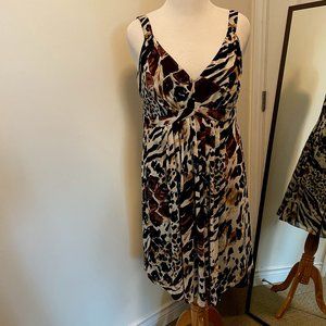 Gorgeous animal print summer dress